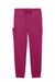 Wonderwink WW4258 Womens Premiere Flex Jogger Pants w/ Pockets Wine Flat Front