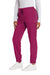 Wonderwink WW4258 Womens Premiere Flex Jogger Pants w/ Pockets Wine Model 3Q