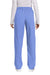 Wonderwink WW4550/WW4550P/WW4550T Womens WorkFlex Cargo Pants w/ Pockets Ceil Blue Model Back