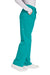 Wonderwink WW4550/WW4550P/WW4550T Womens WorkFlex Cargo Pants w/ Pockets Teal Blue Model Side