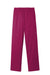 Wonderwink WW4550/WW4550P/WW4550T Womens WorkFlex Cargo Pants w/ Pockets Wine Flat Back