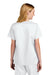 Wonderwink WW4560 Womens WorkFlex Short Sleeve V-Neck Shirt w/ Pockets White Model Back