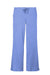 Wonderwink WW4750/WW4750P/WW4750T Womens WorkFlex Flare Leg Cargo Pants w/ Pockets Ceil Blue Flat Front