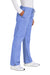 Wonderwink WW4750/WW4750P/WW4750T Womens WorkFlex Flare Leg Cargo Pants w/ Pockets Ceil Blue Model 3Q