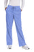 Wonderwink WW4750/WW4750P/WW4750T Womens WorkFlex Flare Leg Cargo Pants w/ Pockets Ceil Blue Model Front