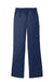 Wonderwink WW4750/WW4750P/WW4750T Womens WorkFlex Flare Leg Cargo Pants w/ Pockets Navy Blue Flat Back