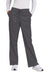 Wonderwink WW4750/WW4750P/WW4750T Womens WorkFlex Flare Leg Cargo Pants w/ Pockets Pewter Grey Model Front
