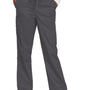 Wonderwink Womens WorkFlex Flare Leg Cargo Pants w/ Pockets - Pewter Grey