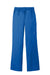 Wonderwink WW4750/WW4750P/WW4750T Womens WorkFlex Flare Leg Cargo Pants w/ Pockets Royal Blue Flat Back