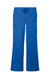 Wonderwink WW4750/WW4750P/WW4750T Womens WorkFlex Flare Leg Cargo Pants w/ Pockets Royal Blue Flat Front