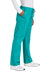 Wonderwink WW4750/WW4750P/WW4750T Womens WorkFlex Flare Leg Cargo Pants w/ Pockets Teal Blue Model 3Q