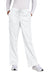 Wonderwink WW4750/WW4750P/WW4750T Womens WorkFlex Flare Leg Cargo Pants w/ Pockets White Model Front