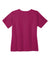 Wonderwink WW4760 Womens WorkFlex Short Sleeve V-Neck Mock Wrap Shirt w/ Pockets Wine Flat Back