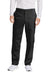 Wonderwink WW5058 Mens Premiere Flex Cargo Pants w/ Pockets Black Model Front