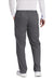 Wonderwink WW5058 Mens Premiere Flex Cargo Pants w/ Pockets Pewter Grey Model Back
