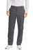 Wonderwink WW5058 Mens Premiere Flex Cargo Pants w/ Pockets Pewter Grey Model Front