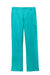 Wonderwink WW5058 Mens Premiere Flex Cargo Pants w/ Pockets Teal Blue Flat Front