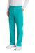 Wonderwink WW5058 Mens Premiere Flex Cargo Pants w/ Pockets Teal Blue Model 3Q