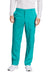 Wonderwink WW5058 Mens Premiere Flex Cargo Pants w/ Pockets Teal Blue Model Front