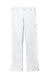 Wonderwink WW5058 Mens Premiere Flex Cargo Pants w/ Pockets White Flat Front