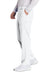 Wonderwink WW5058 Mens Premiere Flex Cargo Pants w/ Pockets White Model Side