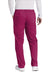 Wonderwink WW5058 Mens Premiere Flex Cargo Pants w/ Pockets Wine Model Back
