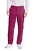 Wonderwink WW5058 Mens Premiere Flex Cargo Pants w/ Pockets Wine Model Front