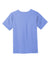 Wonderwink WW5068 Mens Premiere Flex Short Sleeve V-Neck Shirt w/ Pockets Ceil Blue Flat Back