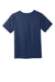 Wonderwink WW5068 Mens Premiere Flex Short Sleeve V-Neck Shirt w/ Pockets Navy Blue Flat Back