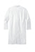 WonderWink WW5172 Mens Long Lab Coat White Flat Back