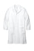 WonderWink WW5172 Mens Long Lab Coat White Flat Front