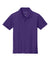 Port Authority Y200 Youth Wearever Signature Pique Short Sleeve Polo Shirt Prism Purple Flat Front
