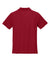 Port Authority Y200 Youth Wearever Signature Pique Short Sleeve Polo Shirt Rich Red Flat Back