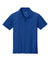 Port Authority Y200 Youth Wearever Signature Pique Short Sleeve Polo Shirt True Royal Blue Flat Front