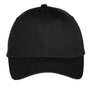 Port & Company Hats Youth Twill Adjustable Hat - Black