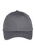 Port & Company Hats YC914 Youth Twill Adjustable Hat Charcoal Grey Flat Front