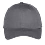 Port & Company Hats Youth Twill Adjustable Hat - Charcoal Grey