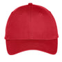 Port & Company Hats Youth Twill Adjustable Hat - Red