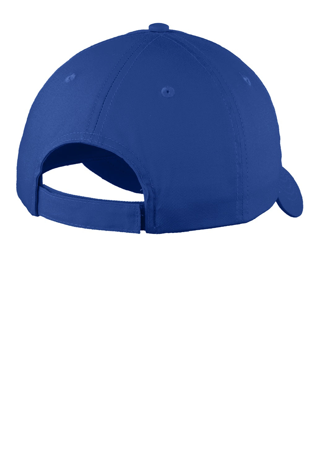 Port & Company Hats YC914 Youth Twill Adjustable Hat Royal Blue Flat Back