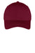 Port & Company Hats YCP80 Youth Twill Adjustable Hat Maroon Flat Front