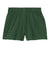 Sport-Tek YGST311 Youth Girls Jersey Knit Squad Shorts Forest Green Flat Back