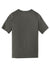 New Era YNEA200 Youth Series Performance Jersey Moisture Wicking Short Sleeve Crewneck T-Shirt Graphite Grey Flat Back