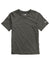 New Era YNEA200 Youth Series Performance Jersey Moisture Wicking Short Sleeve Crewneck T-Shirt Graphite Grey Flat Front
