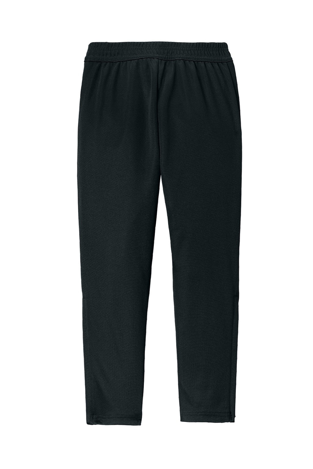 Sport-Tek YPST800 Youth Moisure Wicking Travel Pants w/ Pockets Black Flat Back
