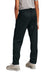 Sport-Tek YPST800 Youth Moisure Wicking Travel Pants w/ Pockets Black Model Back
