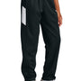Sport-Tek Youth Moisure Wicking Travel Pants w/ Pockets - Black/White