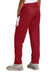 Sport-Tek YPST800 Youth Moisure Wicking Travel Pants w/ Pockets Deep Red/White Model Back