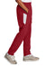 Sport-Tek YPST800 Youth Moisure Wicking Travel Pants w/ Pockets Deep Red/White Model Side