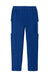 Sport-Tek YPST800 Youth Moisure Wicking Travel Pants w/ Pockets True Royal Blue/White Flat Back