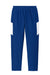Sport-Tek YPST800 Youth Moisure Wicking Travel Pants w/ Pockets True Royal Blue/White Flat Front